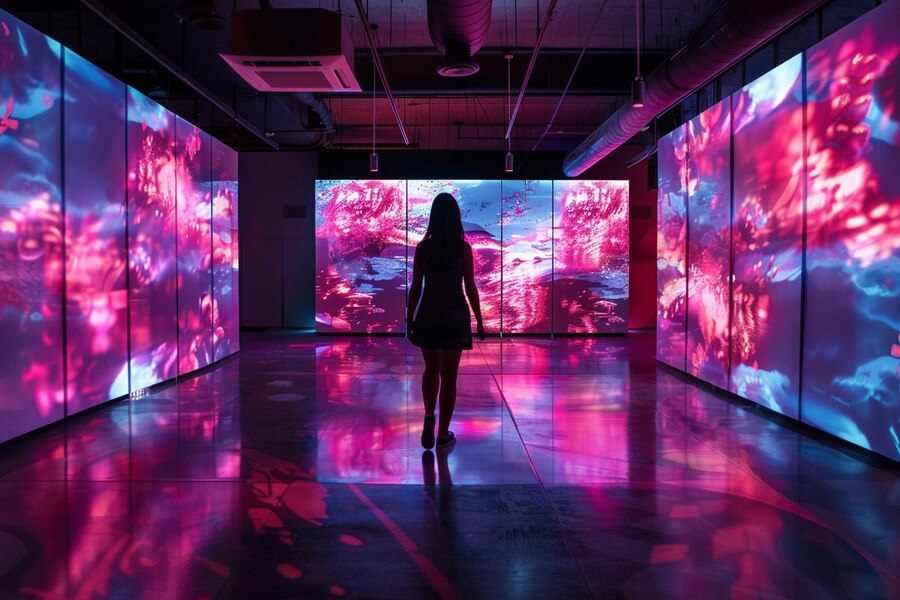 video walls offer high-resolution displays